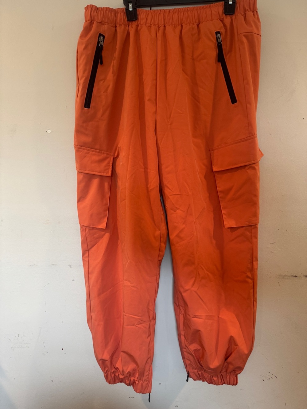 GEMYSE orange outdoor cargo pants Size XL